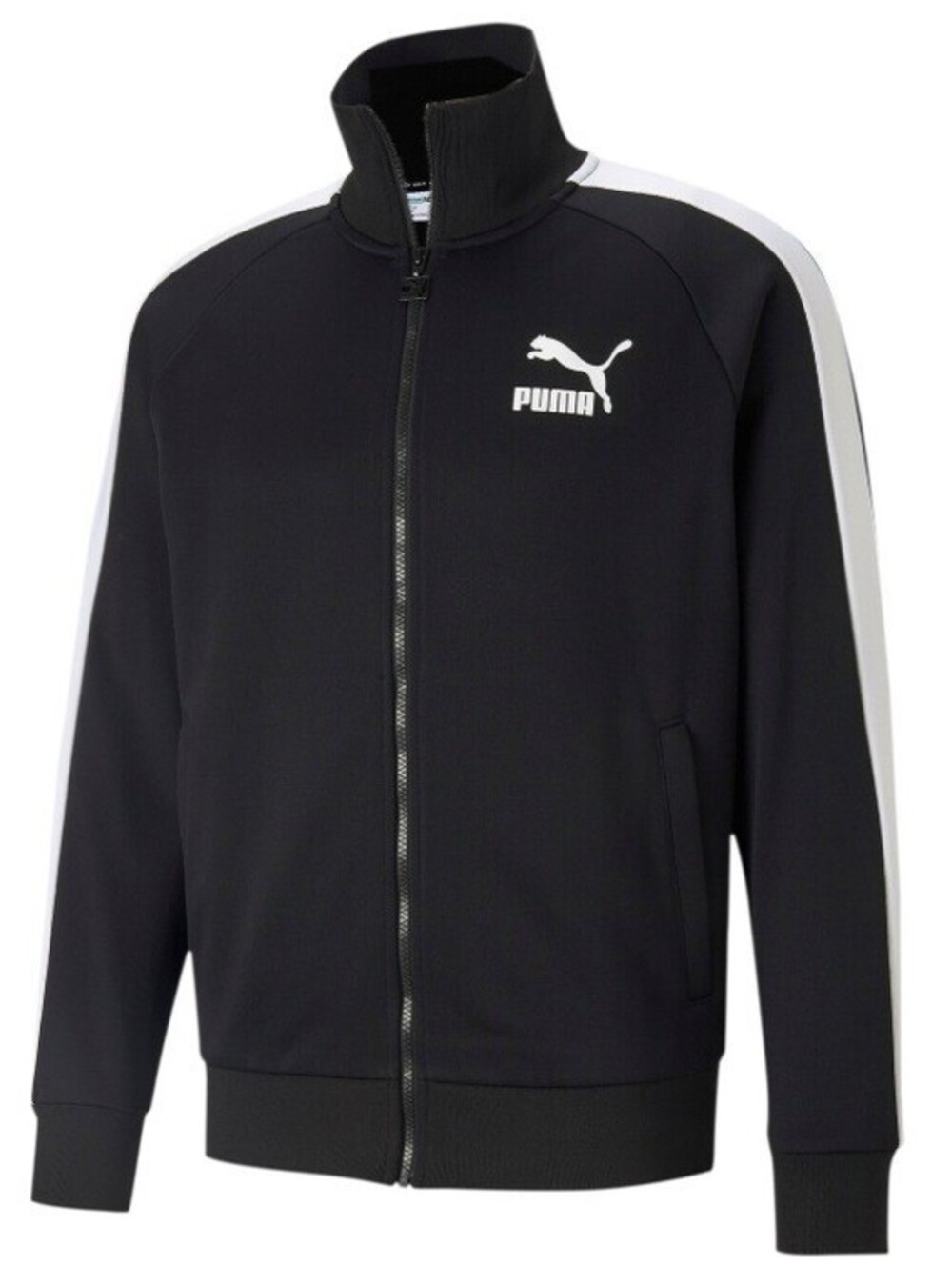 PUMA Iconic T7 Track Top Jacket BLACK 589423 01 Men's Size 2XL XXL